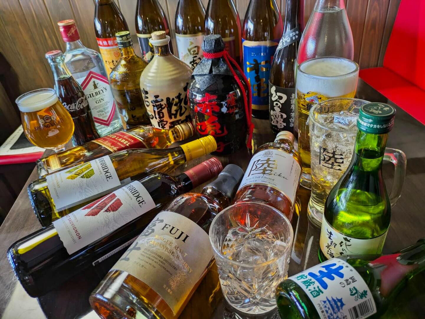 有難いことにキープボトルが増えてきたので