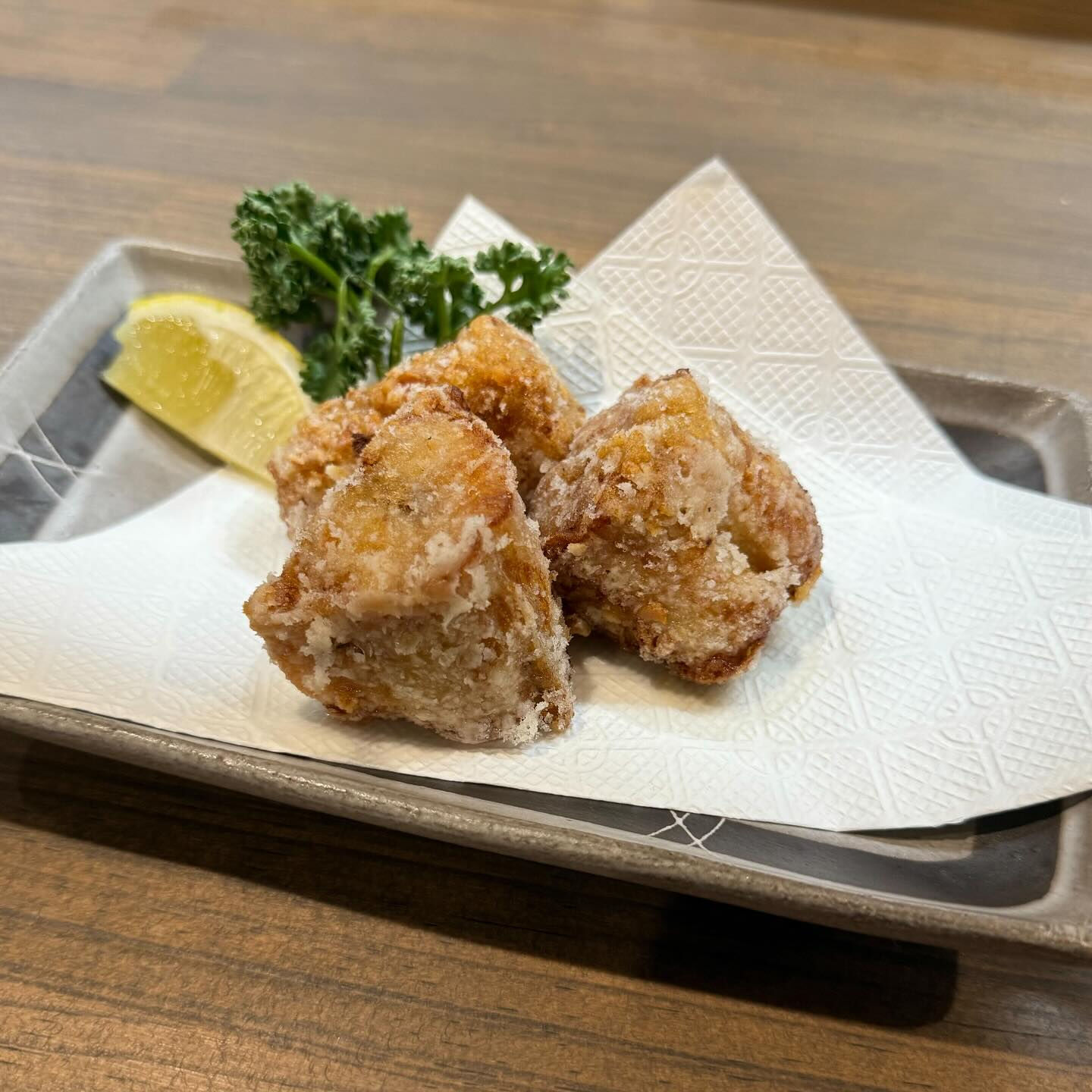 山口県風 : フグ唐揚げ