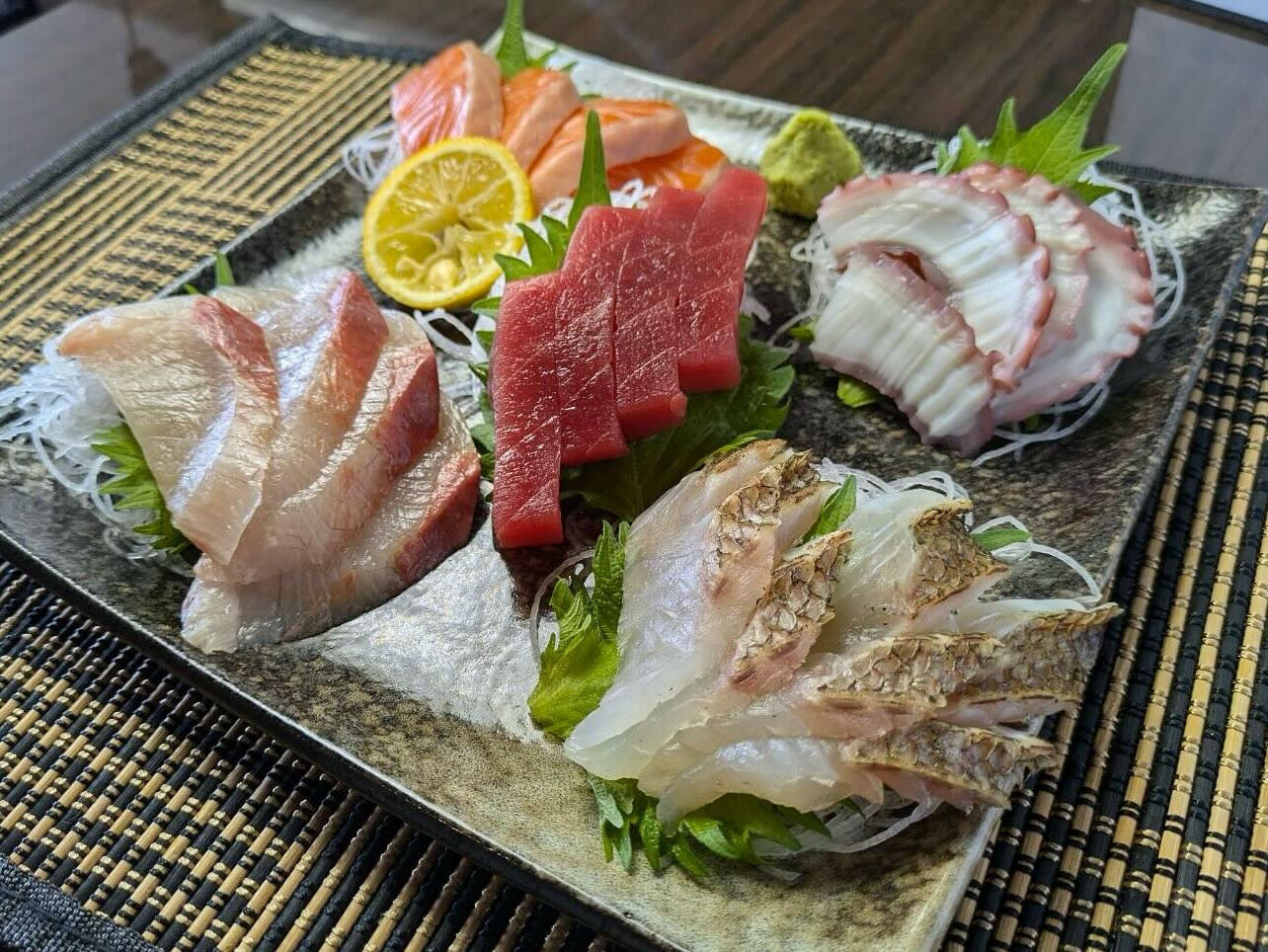 本日の刺し盛り