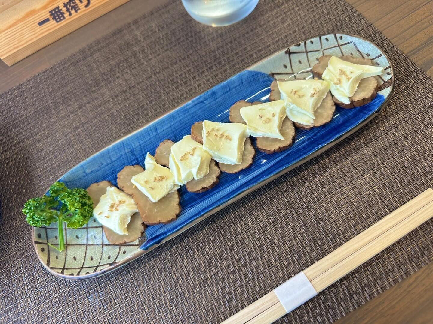 秋田県風：いぶりがっこチーズ