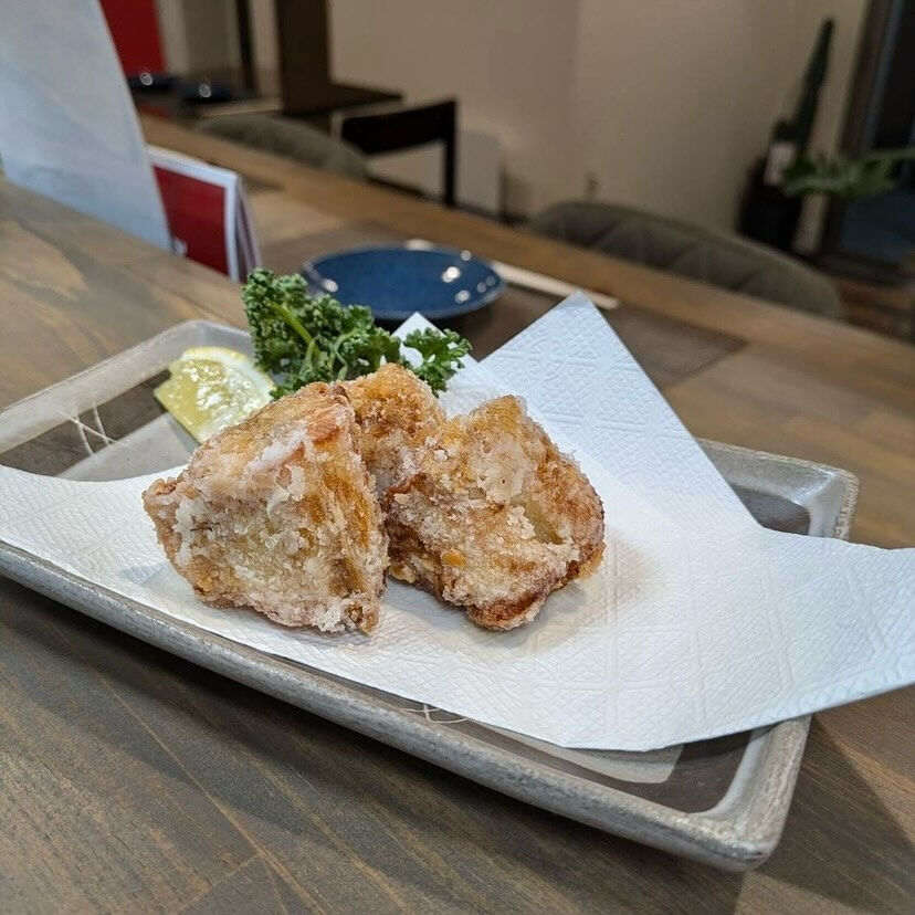山口県風：フグ唐揚げ