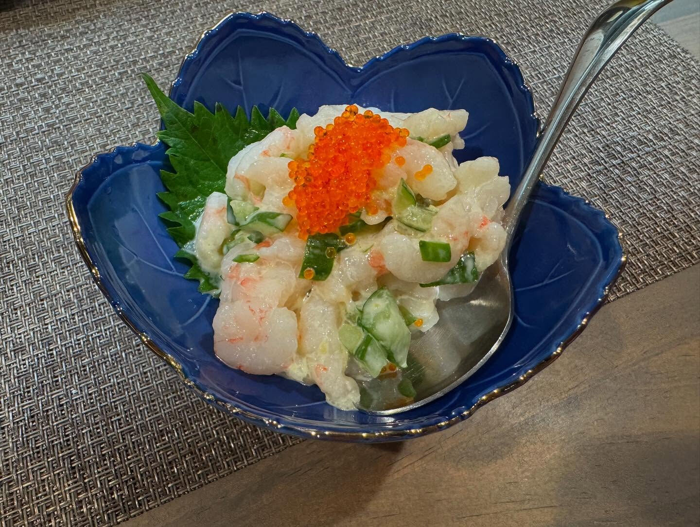福井県風：甘エビわさびマヨあえ 