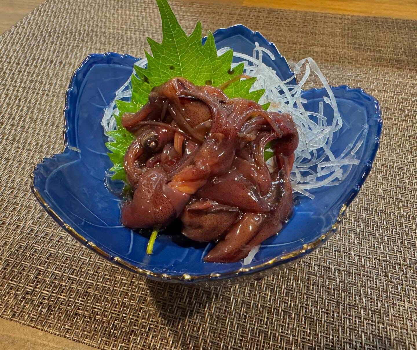 富山県風：ホタルイカ沖漬け