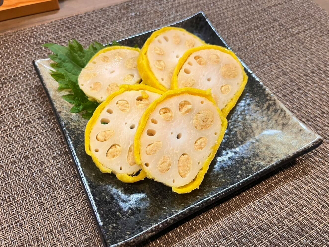 熊本県風：辛子レンコン