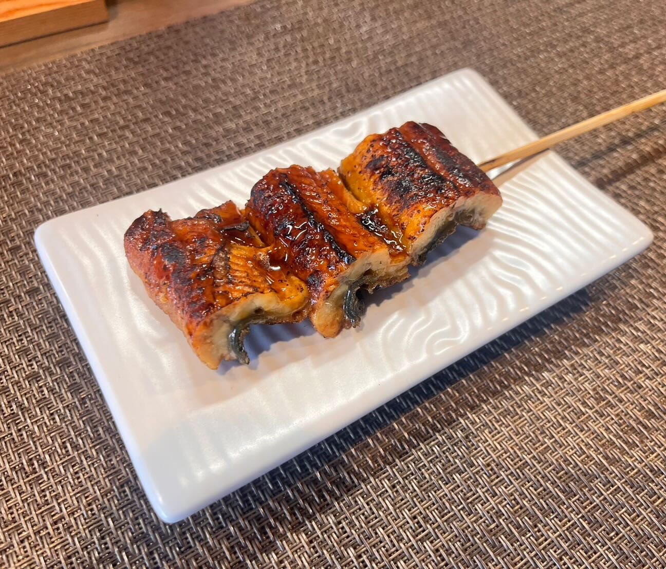 鹿児島県風：うなぎ串