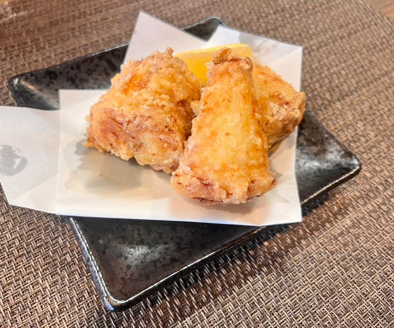 山口県風：フグ唐揚げ