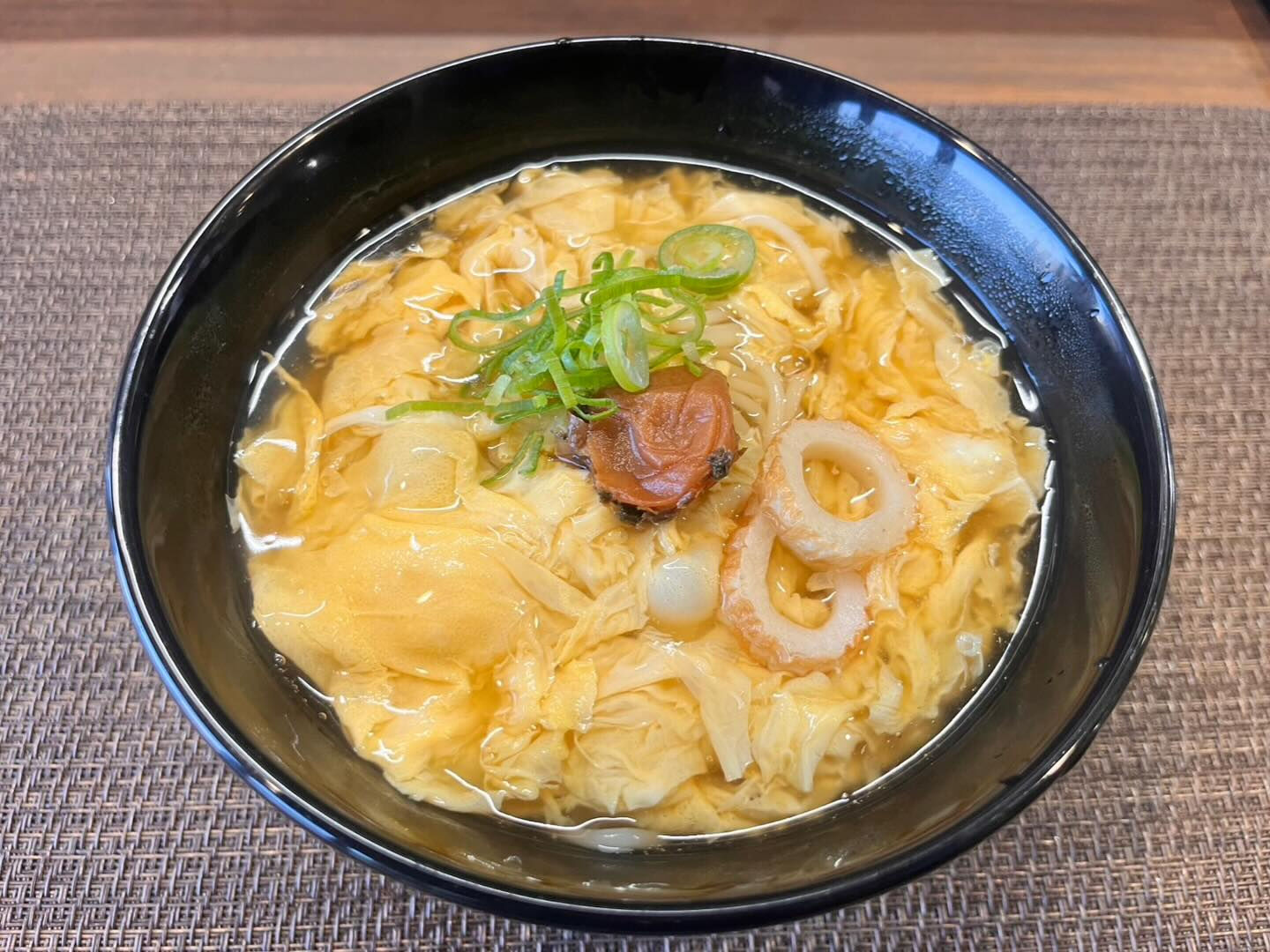 ⁡奈良県風：かき玉にゅうめん