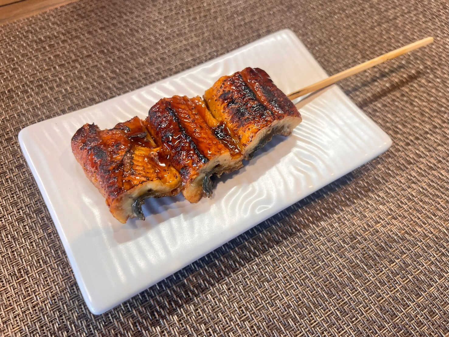 鹿児島県風：うなぎ串